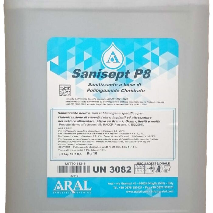 Sanistep P8 Igienizzante Trattamenti Alternativi al Cloro per Piscine