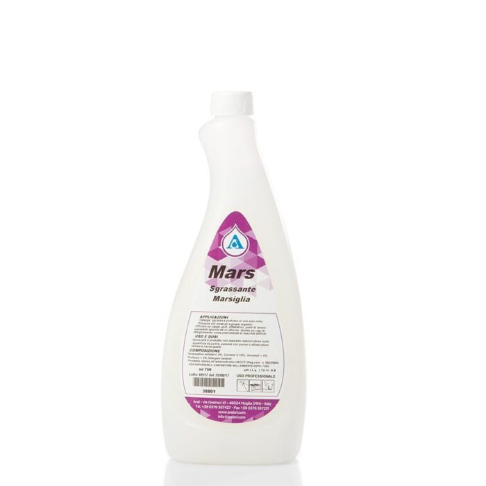 MARS Sgrassatore energico professionale per grassi organici MARS Sgrassatore energico professionale per grassi organici