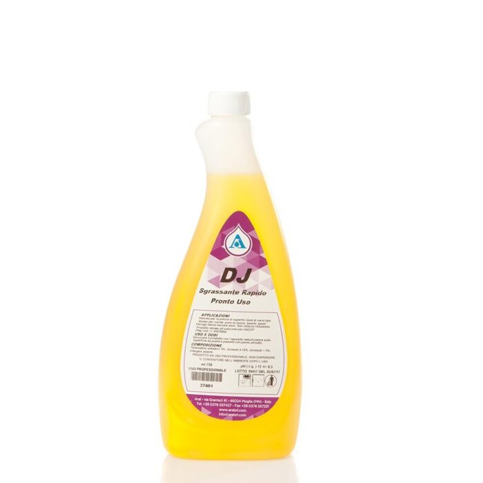 DJ Pulitore sgrassatore energico professionale per superfici dure