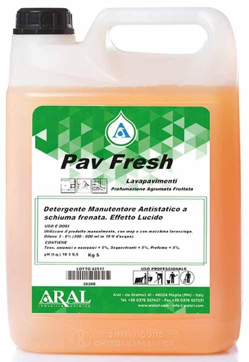 PAV FRESH Lavapavimenti profumazione agrumato balsamico PAV FRESH Lavapavimenti profumazione agrumato balsamico