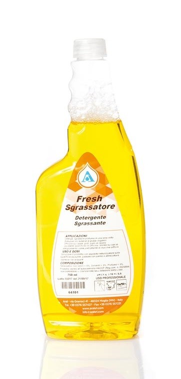 Fresh Sgrassatore Detergente Sgrassante Pronto Uso al Limone Fresh Sgrassatore Detergente Sgrassante Pronto Uso al Limone