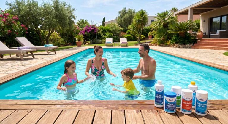 Prodotti piscina sicuri e certificati: perché scegliere ARAL per un’acqua cristallina e sana